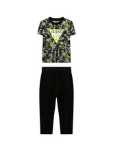 GUESS 1 USCITA Guess Coordinato Set Ls T-Shirt+Activ Bambino Multi - Multicolore MULTI